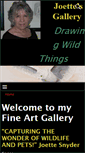 Mobile Screenshot of joettesgallery.com